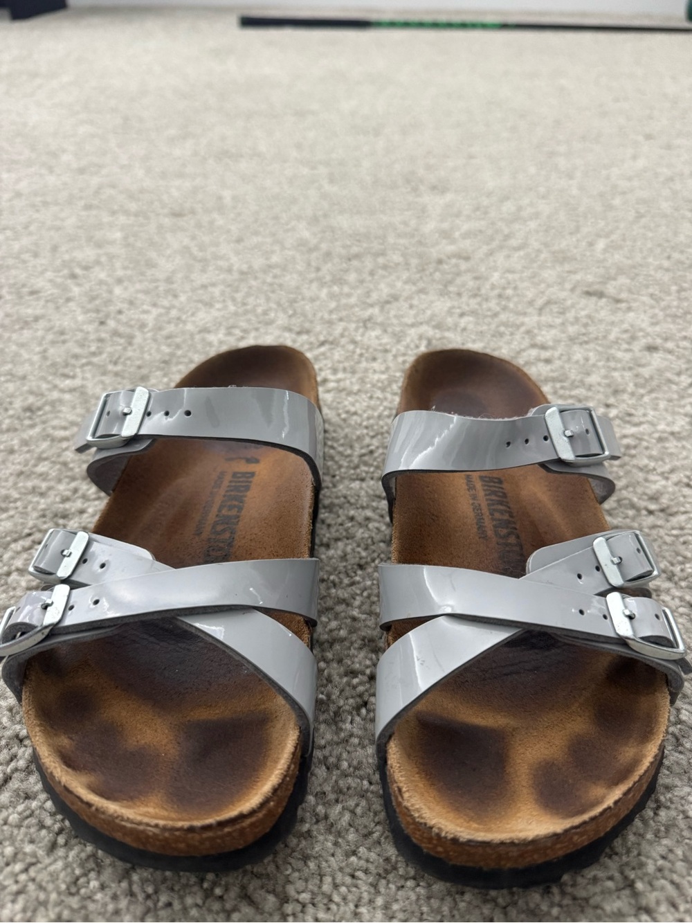 Birkenstock Franca Birka-Flor Patent Alloy EU 36 - Picture 4 of 6